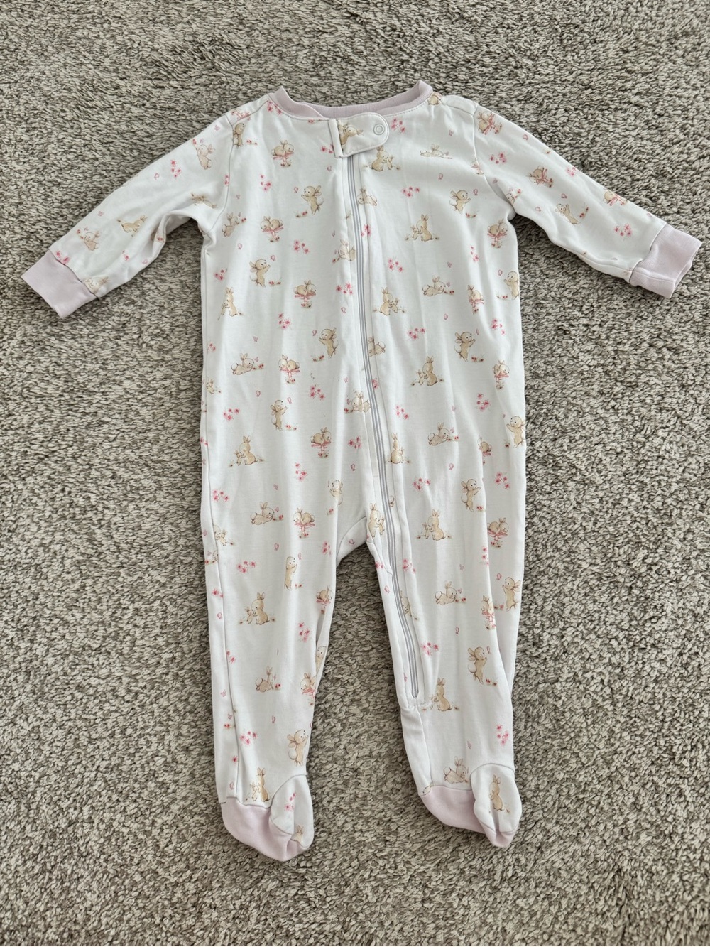 Baby Club Chic bunny sleeper